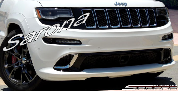 Custom Jeep Grand Cherokee  SUV/SAV/Crossover Front Bumper (2014 - 2016) - $790.00 (Part #JP-006-FB)